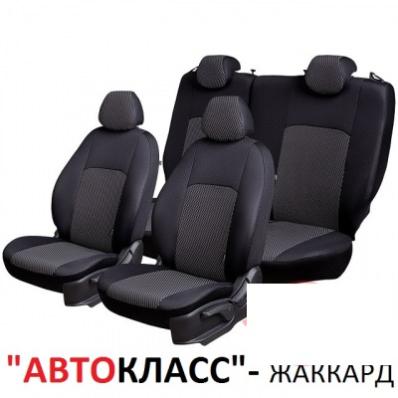 Чехлы на сидения Hyundai Getz (2002-2011) жаккард Автокласс